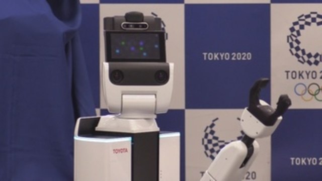 Tokio 2020 presenta dos robots asistentes para los Juegos Olímpicos