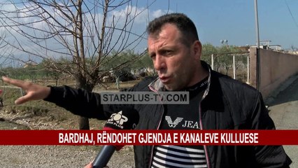 BARDHAJ, RËNDOHET GJENDJA E KANALEVE KULLUESE