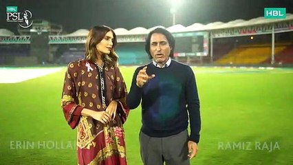 Ramiz Raja with Erin Holand