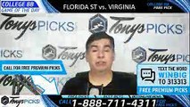 Florida St vs.Virginia 3/15/2019 Picks Predictions