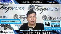 UCONN Huskies vs. Houston Cougars 3/15/2019 Picks Predictions