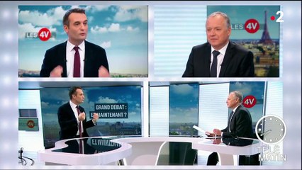 Grand débat : "C'est une entourloupe", juge Florian Philippot (Patriotes)