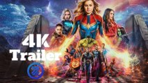 Avengers: Endgame Theatrical Trailer (4K Ultra HD) Brie Larson, Chris Hemsworth Superhero Movie HD