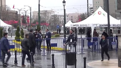 Cumhurbaşkanı Recep Tayyip Erdoğan'ın Mitingi Öncesinde Kentte Yoğun Güvenlik Tedbirleri Alındı