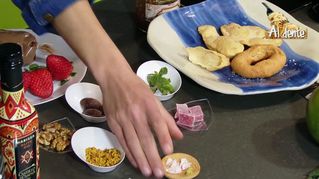 MI PULPITO A LA GALLEGA RECETA DE FLORETAS FRITAS CON CREMA DE CHOCOLATE Y FRUTOS SECOS