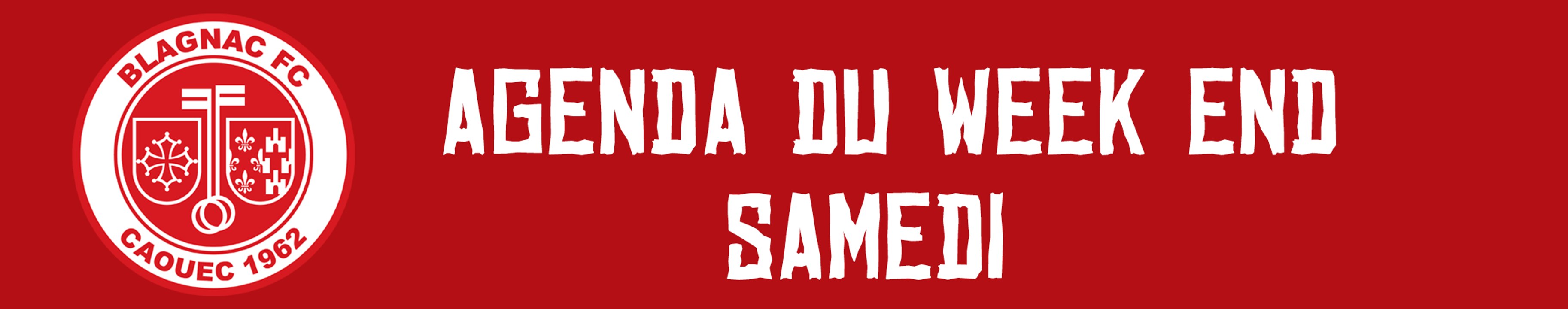 AGENDA SAMEDI 16 MARS
