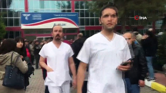 İzmir’deki Tepecik Eğitim ve Araştırma Hastanesi’nde yangın