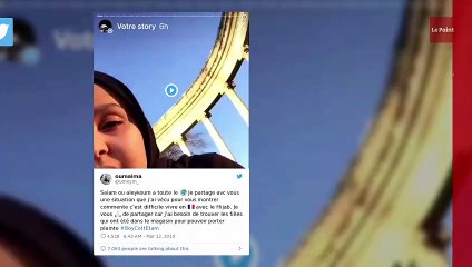 « Chez Etam, c'est très clair : vous ne pouvez pas travailler avec votre voile »