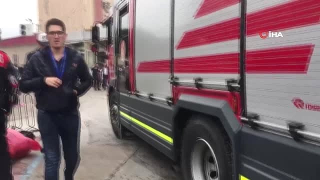 İzmir'deki Tepecik Eğitim ve Araştırma Hastanesi'nde Yangın