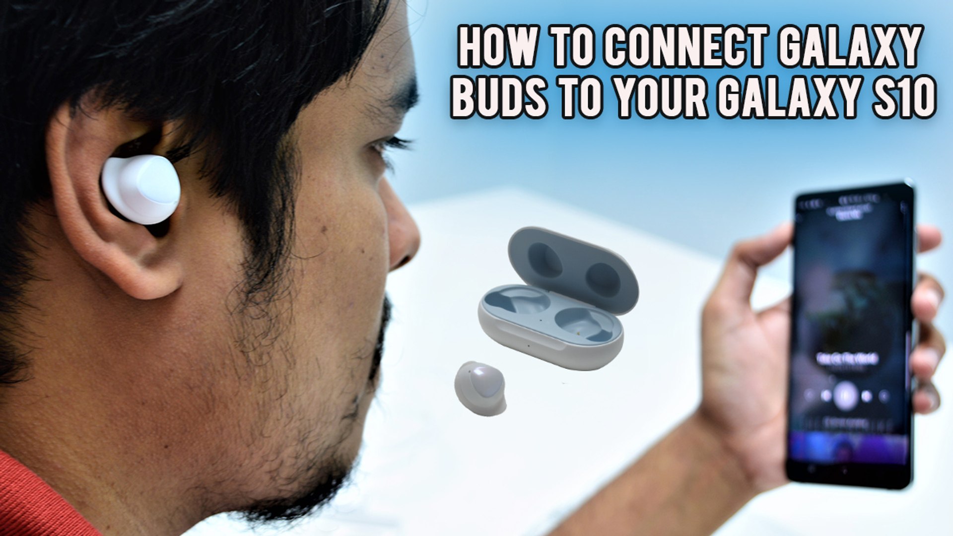 How to connect Samsung Galaxy Buds to Galaxy S10 - video Dailymotion