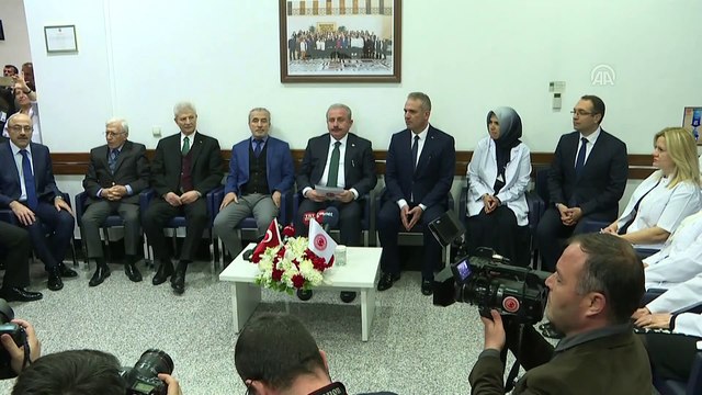 Şentop, '14 Mart Tıp Bayramı' dolayısıyla Meclis Hastanesi'ni ziyaret etti - TBMM
