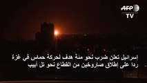 إسرائيل تشنّ غارات في غزة رداً على إطلاق صاروخين من القطاع