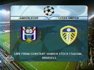 RSC Anderlecht v. Leeds United 21.02.2001 Champions League 2000/2001 highlights