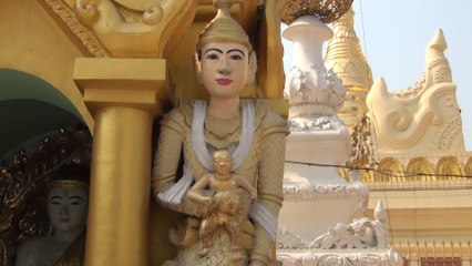 ေရႊတိဂုံေပၚက ဗုဒၶဝင္႐ုပ္တုအခ်ဳိ႕ျဖဳတ္ခုိင္းမႈအေပၚ ျပန္ေျဖရွင္း