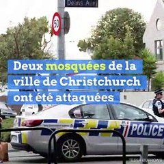 Les terribles images de l'attentat meurtrier en Nouvelle-Zélande