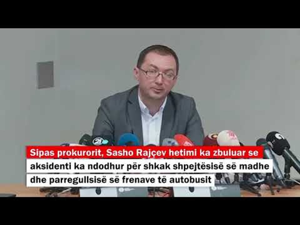 Aksidenti në Llaskarcë, Prokuroria  Është manipuluar tahografi