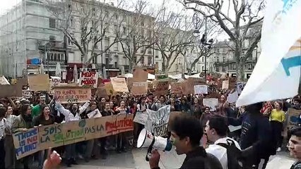 Avignon : étudiants et lycéens mobilisés pour le climat