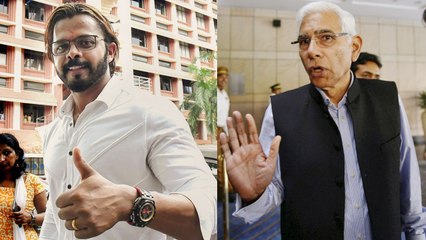 Vinod Rai says Sreesanth ban issue will be taken up at CoA meeting  | वनइंडिया हिंदी