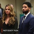 Jussie Smollett pleads not guilty to hate attack hoax charges