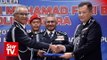 Outgoing deputy IGP Noor Rashid sheds tears on his last day