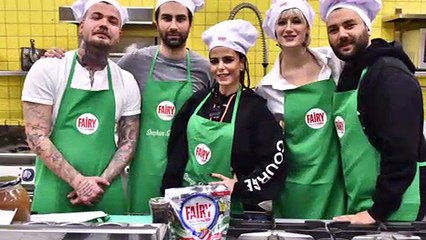 Ünlüler ocak başına geçti tencere yemeği pişirdi- Simge, Didem Soydan, Hande Subaşı, Kübra Açıl, Umur Eker