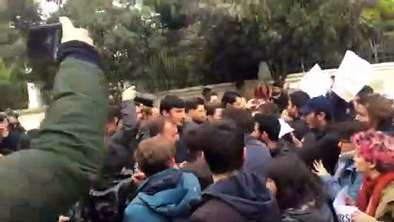 16 Mart anmasına polis saldırısı: Gözaltılar var