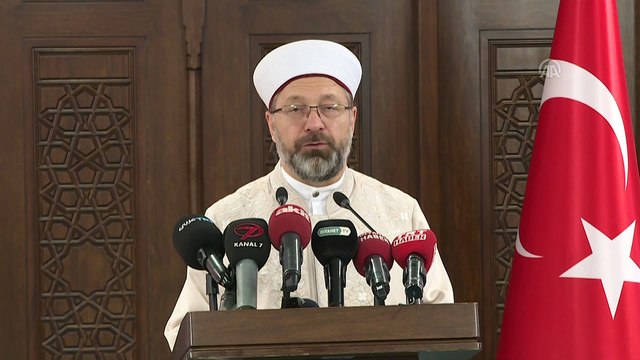 Diyanet İşleri Başkanı Erbaş: 'İslamofobi ardında ırkçılık barındıran ciddi bir insanlık suçudur' - ANKARA