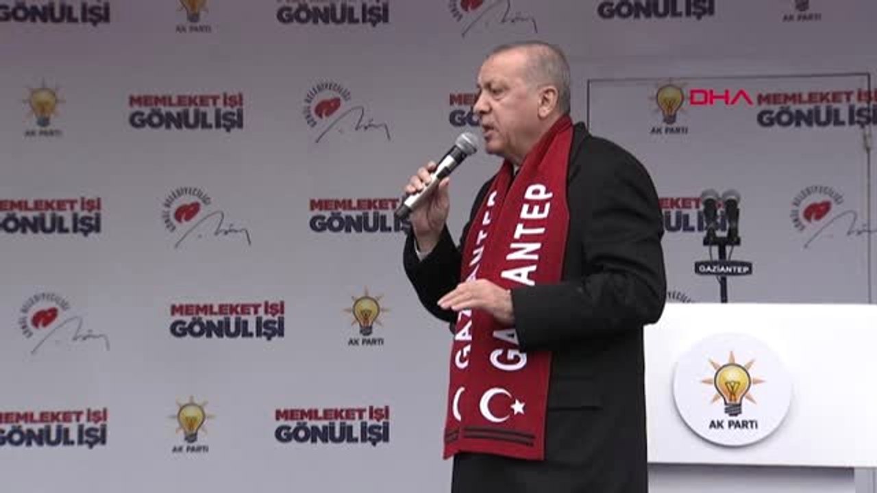 Cumhurbaşkanı Erdoğan Gaziantep Mitinginde Konuştu-Tamamı Ftp'de+