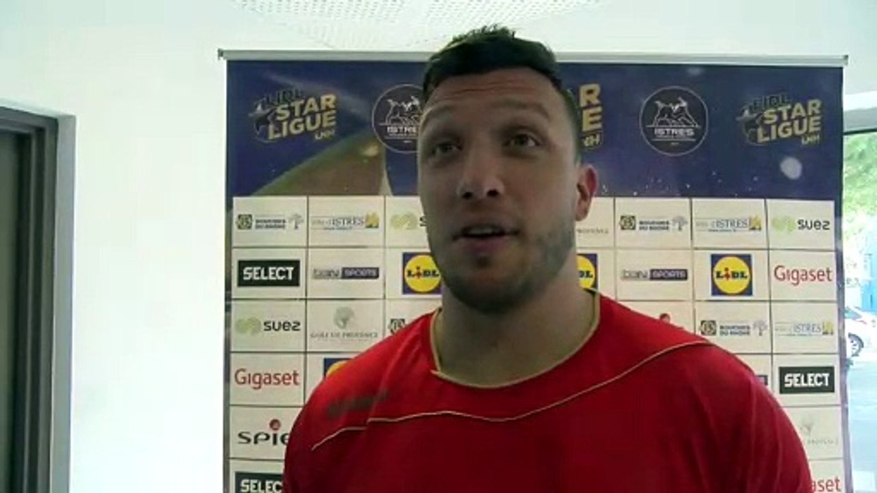 Branko Kankaras pivot Istres Provence Handball