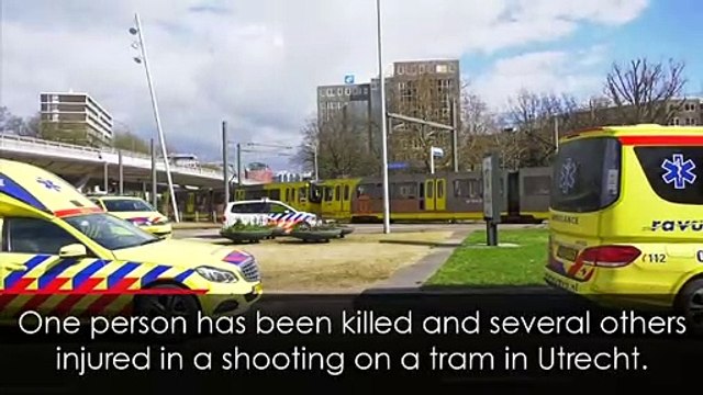 One person has died after a shooting on a tram in Utrecht