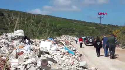 Muğla Datça'da Kargı Deresi'ndeki Kirlenmeye Doğaseverlerden Tepki Eylemi