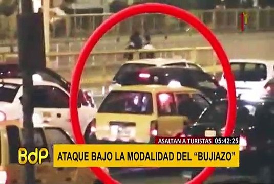 Efectivos policiales capturaron a delincuente que asaltó a turistas