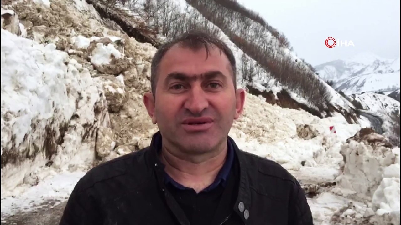 Çığ, Karlıova-Yedisu yolunu kapattı