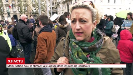 Mobilisation pour le climat : la jeunesse dans les rues de Bordeaux
