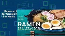 Ramen at Home: The Easy Japanese Cookbook for Classic Ramen and Bold New Flavors  For Kindle