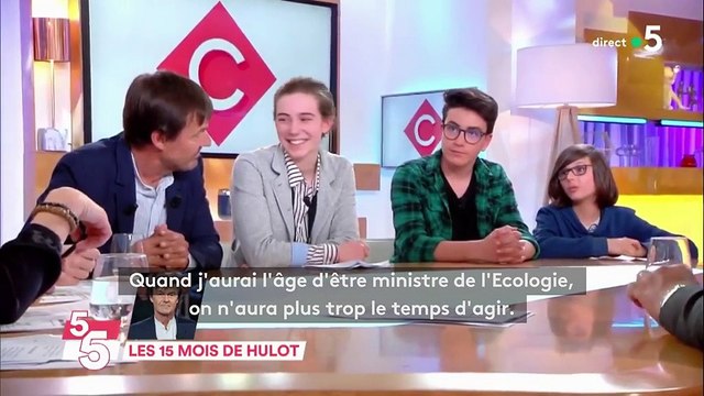 La place n'est pas du tout facile : quand des élèves s'imaginent ministre de l'Ecologie face à Nicolas Hulot