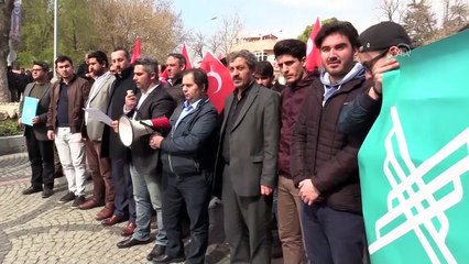 'Ezana saygısızlığa' tepkiler - EDİRNE