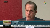 Ecuador anuncia su retiro de la Unión de Naciones Suramericanas