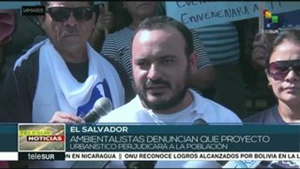 El Salvador: proyecto urbanístico afectará mantos acuíferos