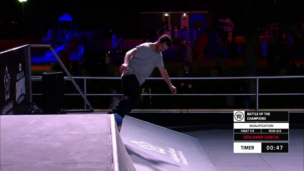 Benjamin Garcia | 1st place – Skateboard Street Pro Qualification | Battle of the Champions 2019
