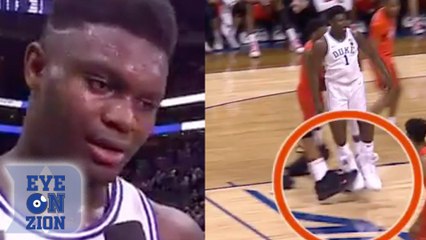 Zion Williamson TRIPPED By Syracuse Player Frank Howard Who Denies The WHOLE Thing
