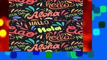 Notebook: aloha cover (8.5 x 11)  inches 110 pages, Blank Unlined Paper for Sketching, Drawing
