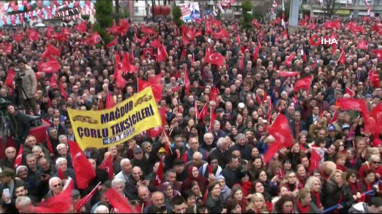 CHP Genel Başkanı Kemal Kılıçdaroğlu Tekirdağ’da