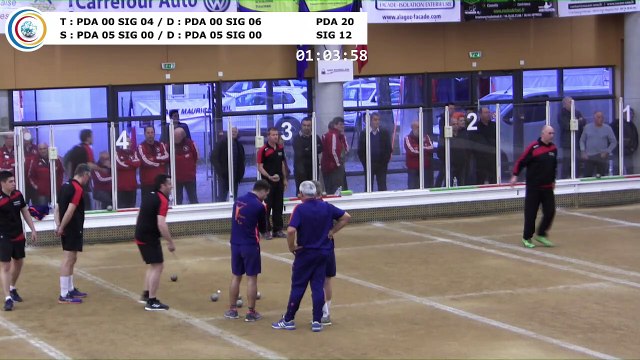 Quatrième tour, finale France Clubs 2019, N4, Pays de l'Arbresle contre Sigean, Saint-Maurice l'Exil 2019