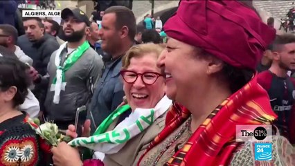 Demanding their voices be heard: Large numbers of women join in protests in Algeria