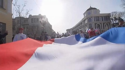 В Симферополе отметили 5 лет в составе РФ
