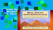 Full E-book  Big Data Governance: Modern Data Management Principles for Hadoop, NoSQL   Big Data