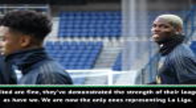 Barca's Amor respects Man United; Cole expects 50-50 quarter-final clash