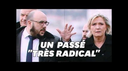 Marine Le Pen oublie le passé "très radical" de Philippe Vardon