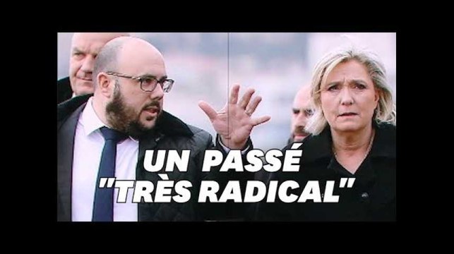 Marine Le Pen oublie le passé très radical de Philippe Vardon